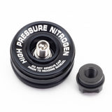 Fox - Reservoir End Cap, 1.459" Bore, Schrader Valve