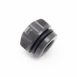 Fox - Reservoir End Cap, 1.459" Bore, Schrader Valve