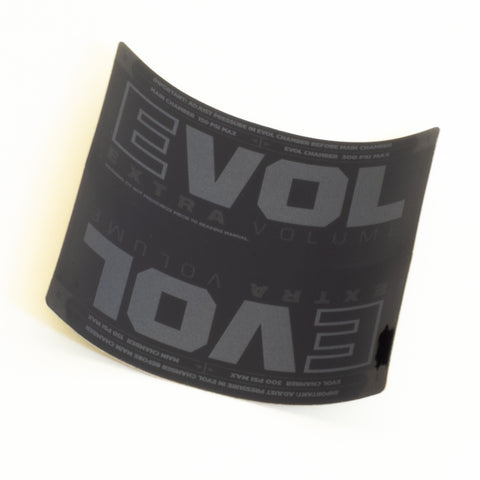 Fox - EVOL Chamber Decal, Factory Black