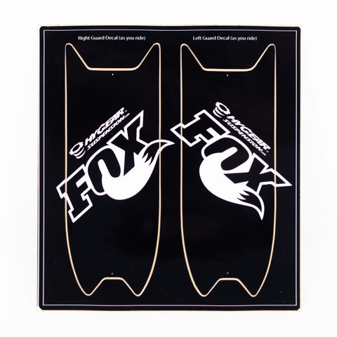 Hygear - Decal, Fox Float Guard, Pair