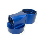 Walker Evans - Body Cap, Bridge, Mid-Mount, 1.5" Body, Hi/Low, 4.350" TLG, Ano Blue