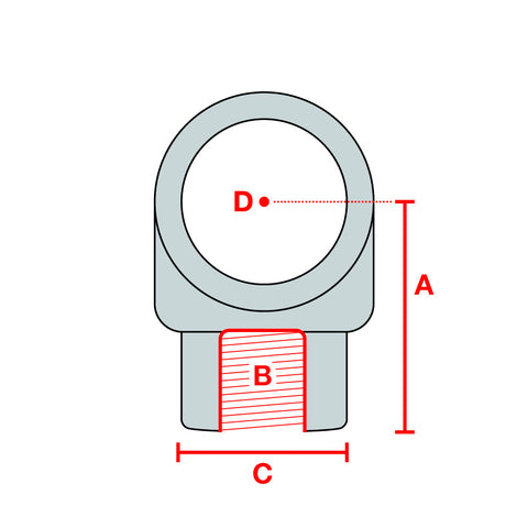 Fox - Shaft Eyelet, 0.5