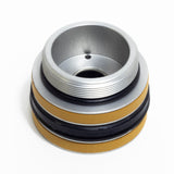 Fox Float Seal Head, 1.375" TLG, Clear Ano, Negative Spring Counter Bore