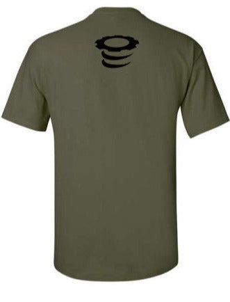 Mountain Design T-Shirt, Mil Green