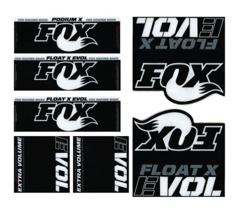 Fox FLOAT Evol Gen 2 Decal Kit
