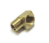 1/8" NPT 90 Deg Fitting, Short, Brass