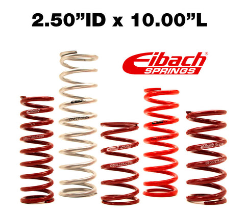 Eibach 2.50”ID x 10.00”L Spring (Select Rate)