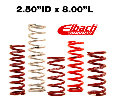 Eibach 2.50”ID x 8.00”L Spring (Select Rate)