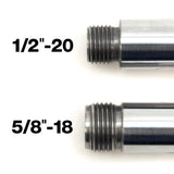 Walker Evans - Shock Shaft, 0.625” OD, Solid (Select Length/Mount)